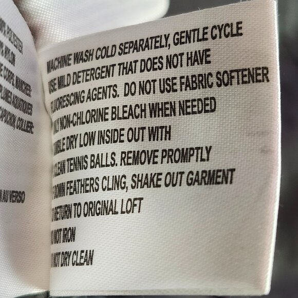 Michael Kors Down Longer Length Jacket with Detachable Hood Dark Gray Size L - Picture 11 of 13